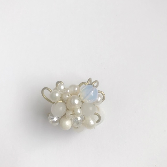 Jewelry - Pearl and Brass Ring